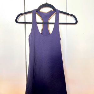 Navy blue Lululemon Tank Top.